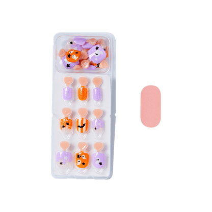 imPRESS Halloween Kids Press On Nails - Oh My Gourd