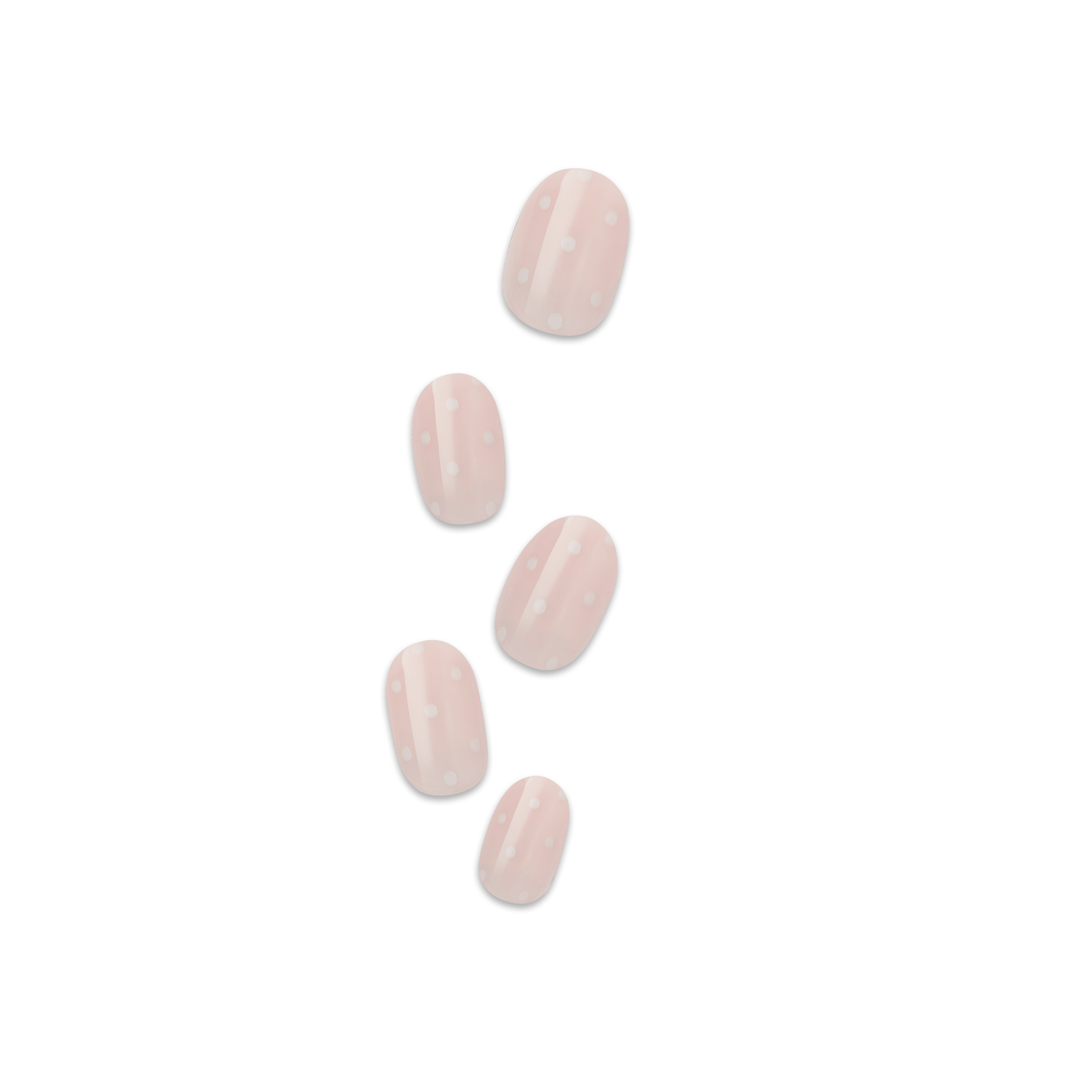 Impress Design No Glue Fake Press On Nails - Everice | Design, Pink, Short, Oval, Manicure