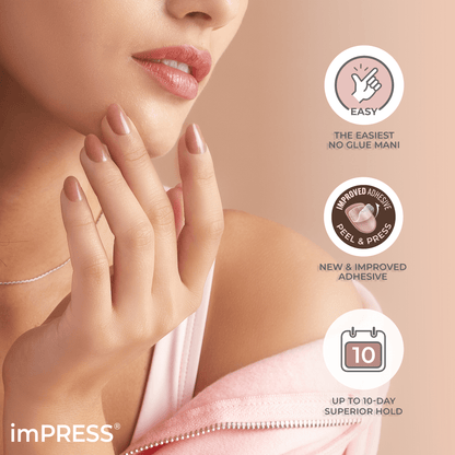 imPRESS Bare but Better Press On Nails - Flare