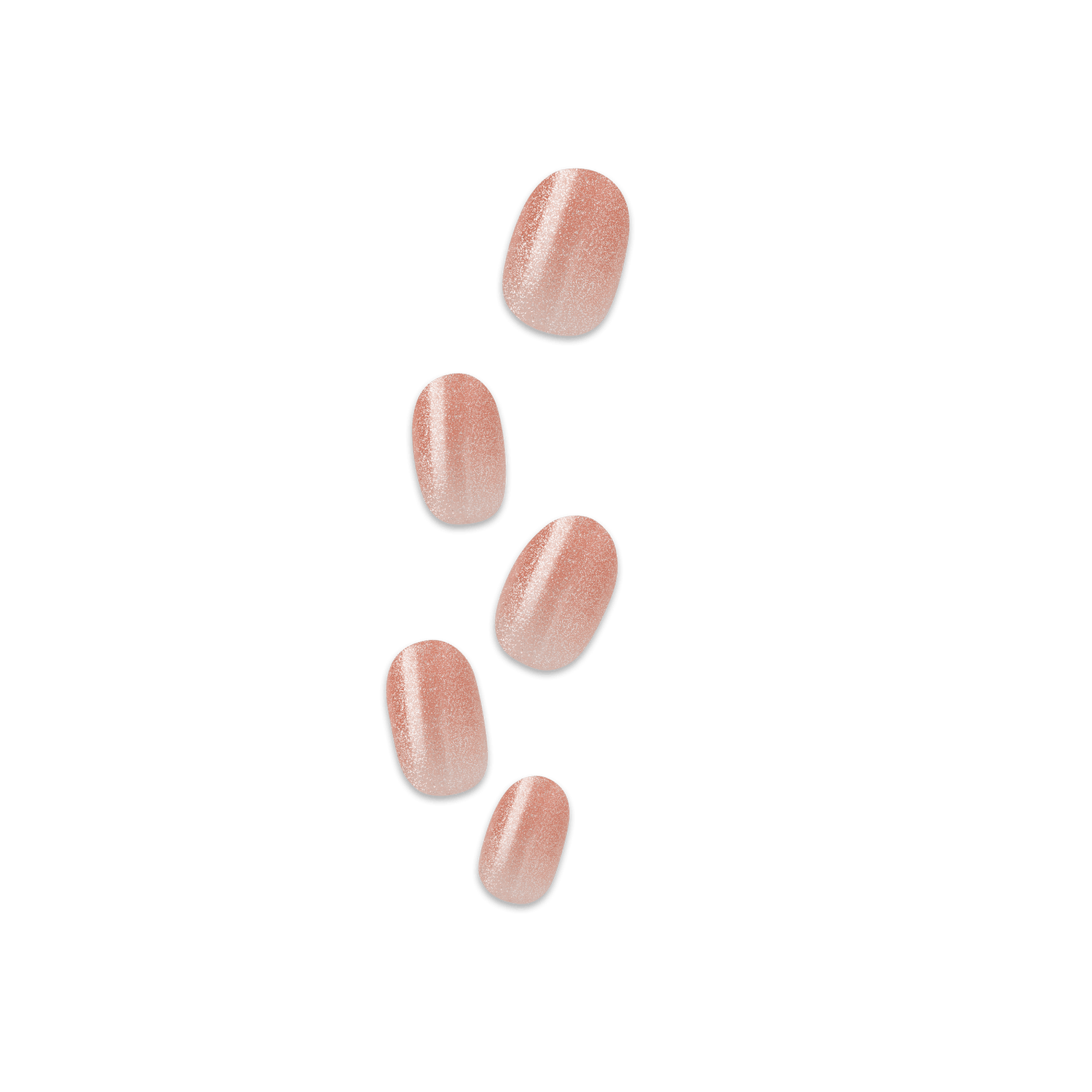 colorFX by Impress No Glue Fake Press On Nails - Velvet Day | Design, Pink, Short, Oval, Manicure