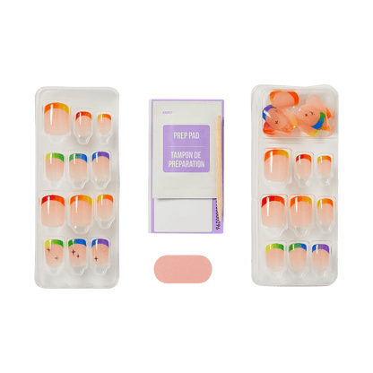imPRESS Design Press On Nails - Sunset Low